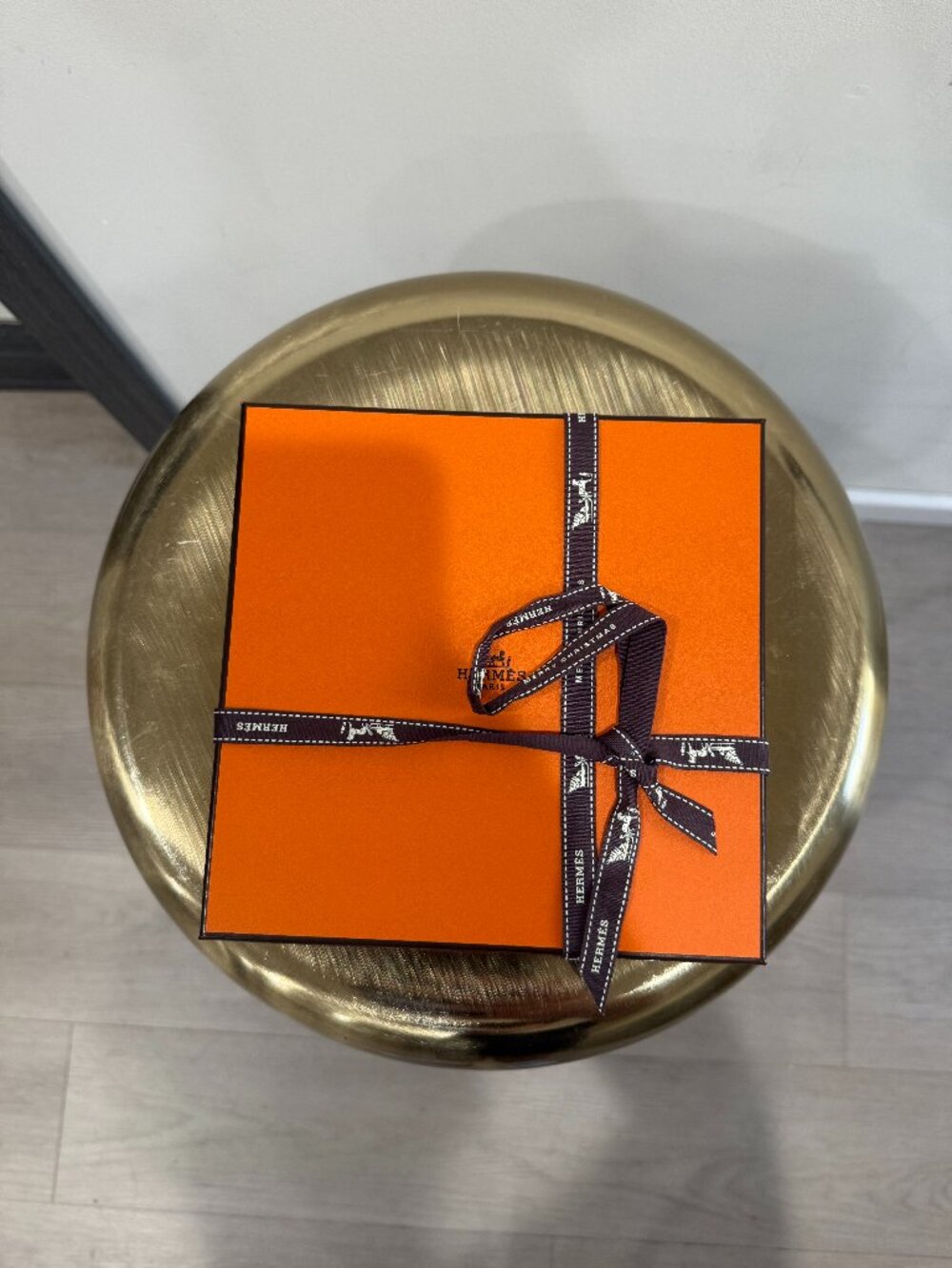 Authentic Empty Hermes Box 7.8x7.8x1.8